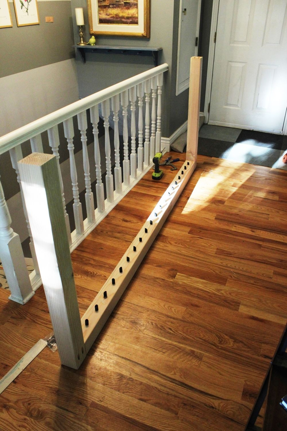 Best ideas about DIY Stair Railing
. Save or Pin DIY Stair Handrail with Industrial Pipes and Wood Now.