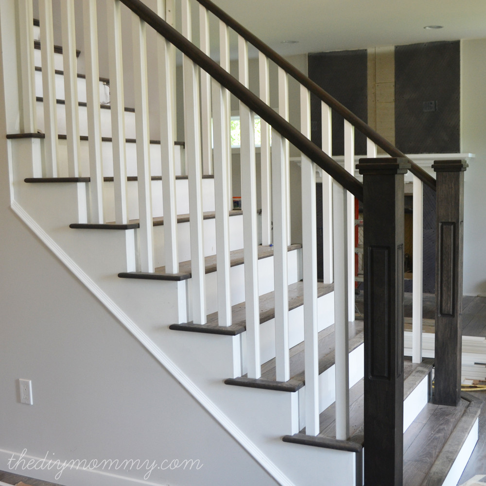 Best ideas about DIY Stair Railings
. Save or Pin Finishing our Stair Railings More Peeks at Our Almost Now.