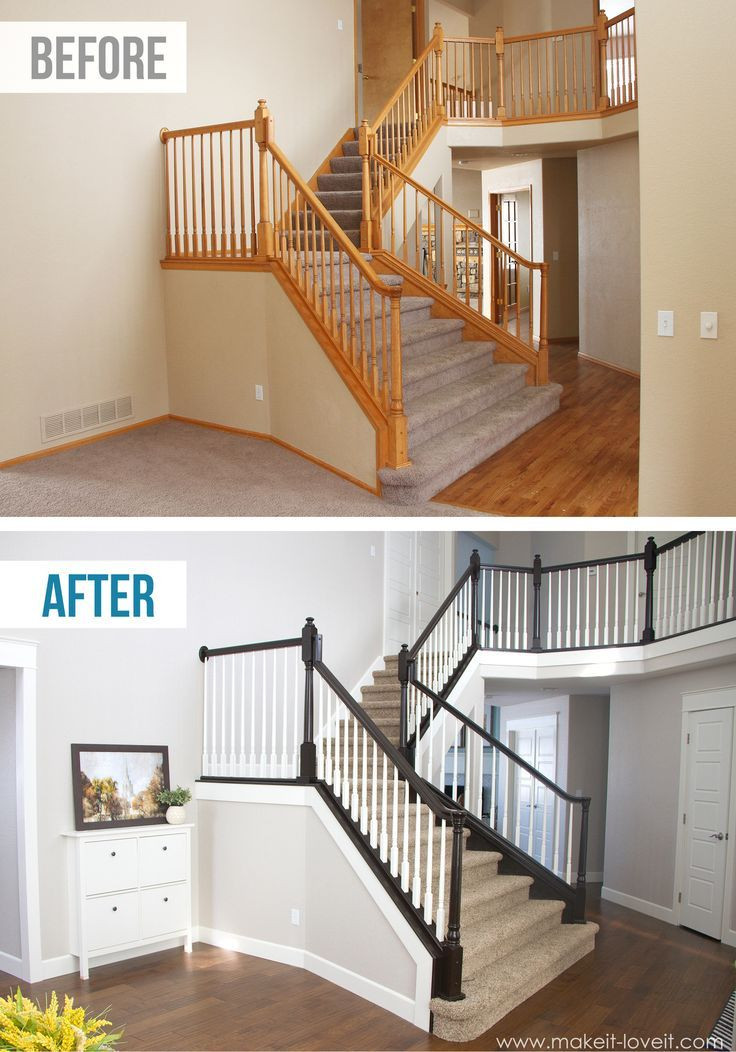 Best ideas about DIY Stair Railings
. Save or Pin DIY Stair Railing Projects & Makeovers Now.