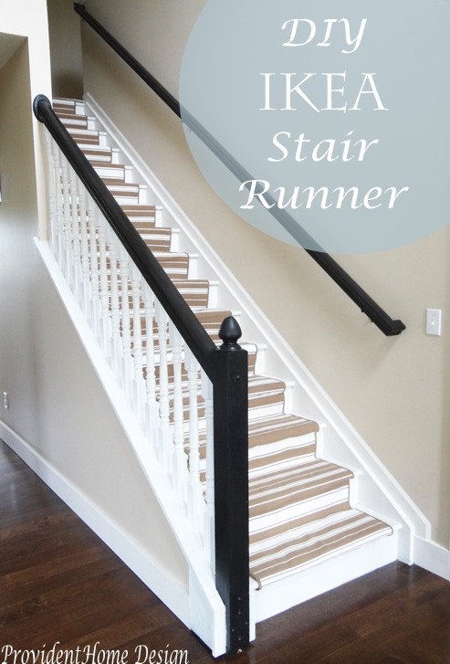 Best ideas about DIY Stair Runner
. Save or Pin DIY Replacing Carpet on Stairs with Runner Now.