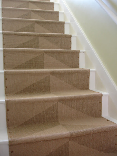 Best ideas about DIY Stair Runner
. Save or Pin loft & cottage diy nailhead stair runner Now.