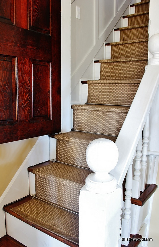 Best ideas about DIY Stair Runner
. Save or Pin Inexpensive Option for a Stair Runner Now.