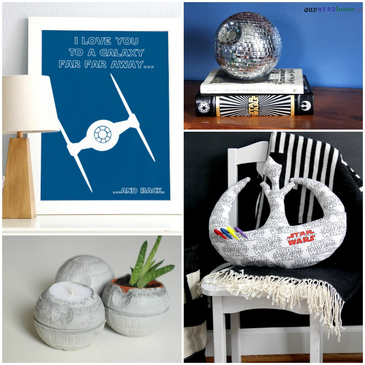 Best ideas about DIY Star Wars
. Save or Pin 20 Star Wars Home Decor Ideas Now.