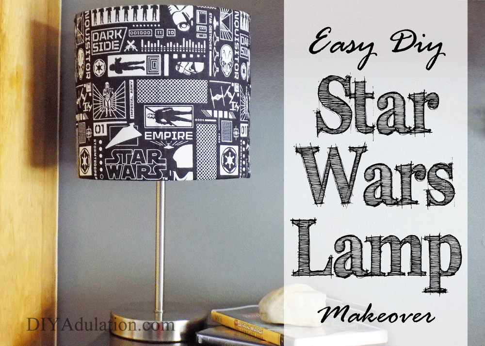 Best ideas about DIY Star Wars
. Save or Pin Easy DIY Star Wars Lamp Makeover DIY Adulation Now.