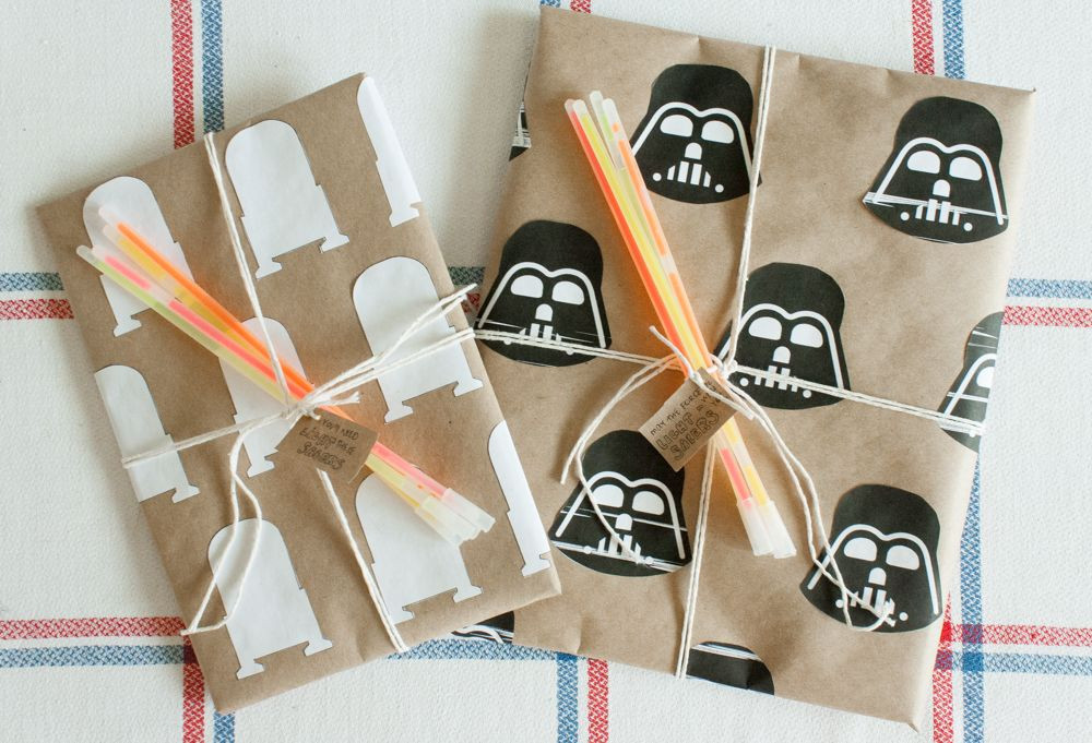 Best ideas about DIY Star Wars Gifts
. Save or Pin Star Wars t wrapping DIY Darth Vader and R2D2 Now.