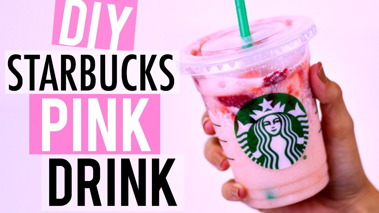 Best ideas about DIY Starbucks Drinks
. Save or Pin DIY Starbucks Pink Drink Now.