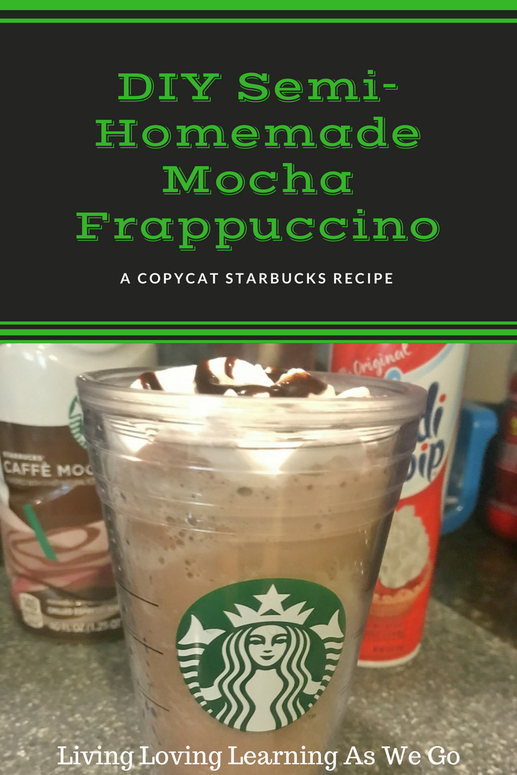 Best ideas about DIY Starbucks Frappuccinos
. Save or Pin DIY Semi Homemade Mocha Frappuccino Copycat Starbucks Now.
