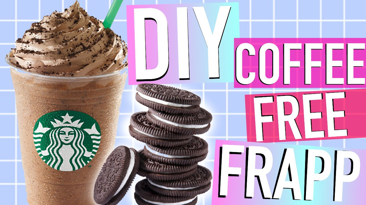 Best ideas about DIY Starbucks Frappuccinos
. Save or Pin DIY STARBUCKS OREO FRAPPUCCINO ♡ Coffee Free Now.
