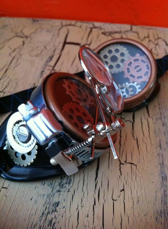 Best ideas about DIY Steampunk Goggles
. Save or Pin Moore Organized Mayhem DIY Steampunk Goggles Now.