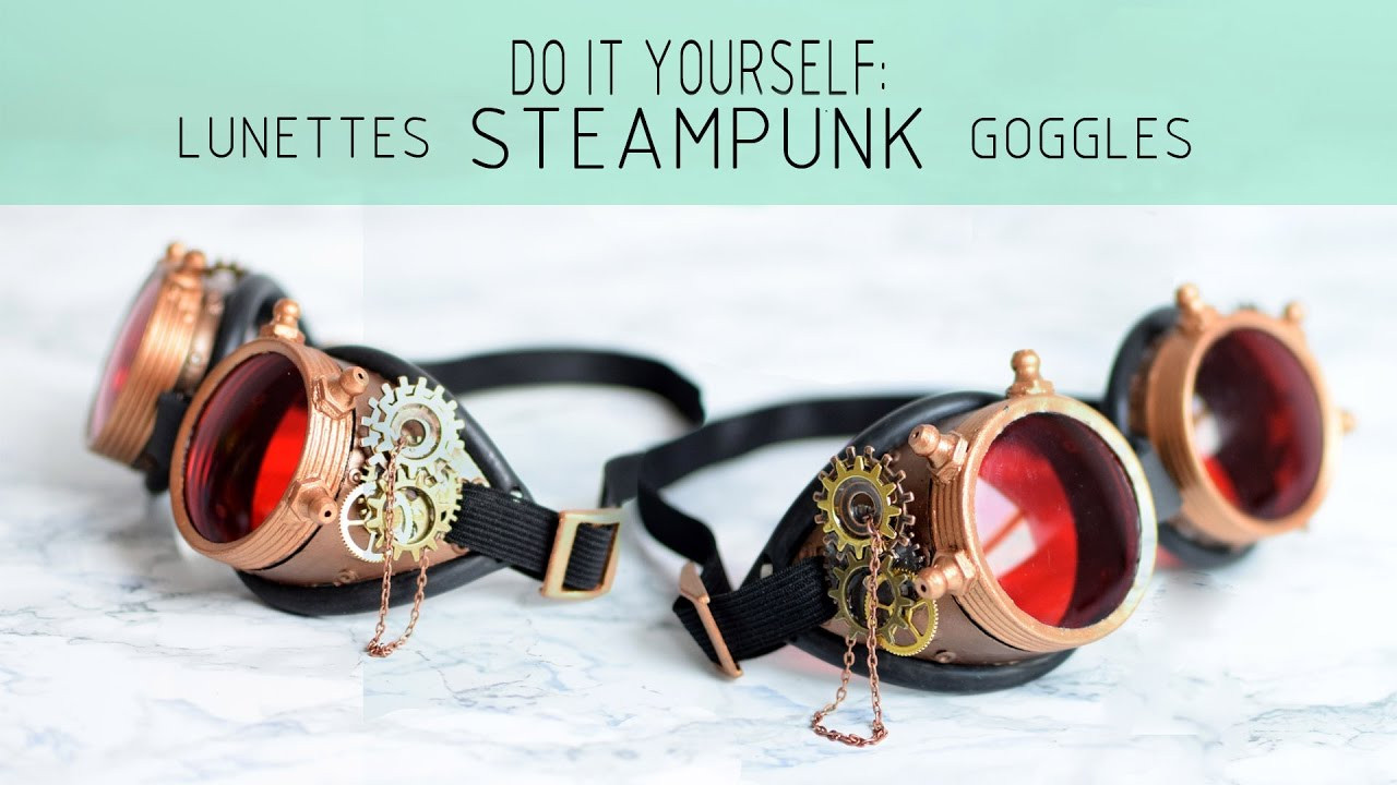 Best ideas about DIY Steampunk Goggles
. Save or Pin [How to] DIY Lunettes Steampunk Now.