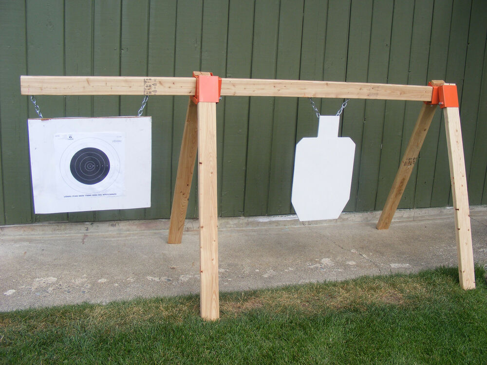 Best ideas about DIY Steel Targets
. Save or Pin TommyGun Pistol Rifle Shooting Tar AR500 Gong Stand Kit Now.