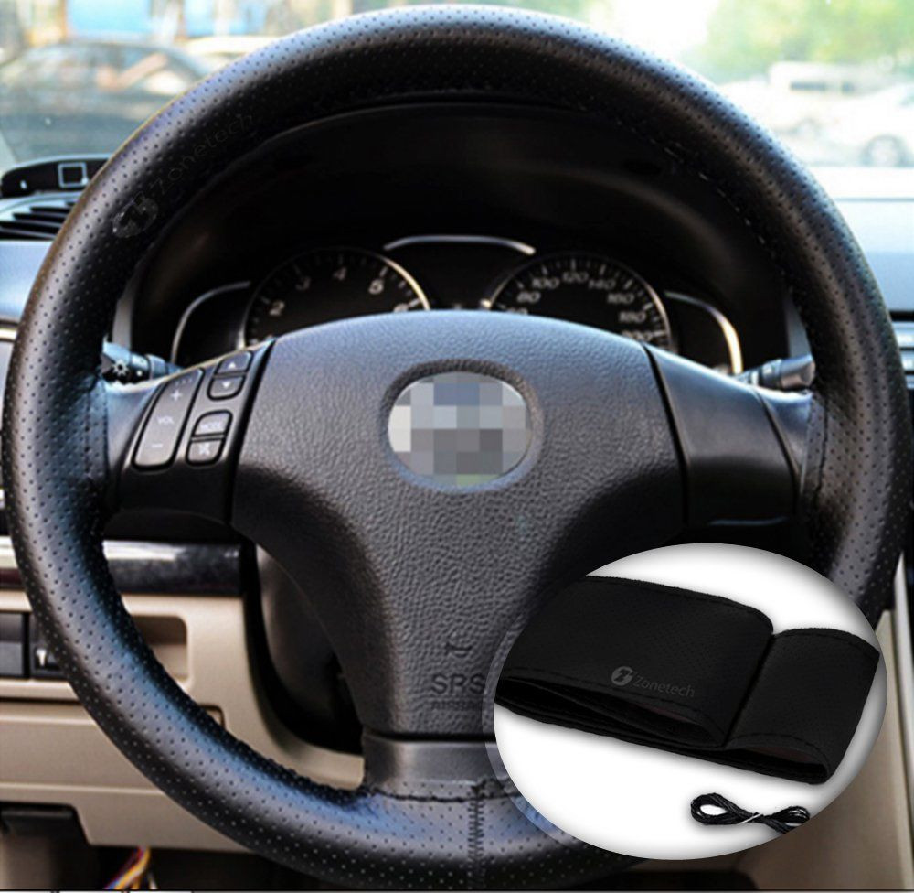 Best ideas about DIY Steering Wheel Cover
. Save or Pin Zone Tech Steering Wheel Cover With Needles & Thread DIY Now.