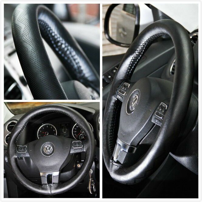 Best ideas about DIY Steering Wheel Cover
. Save or Pin DIY steering wheel cover black wrap leather dot pattern Now.