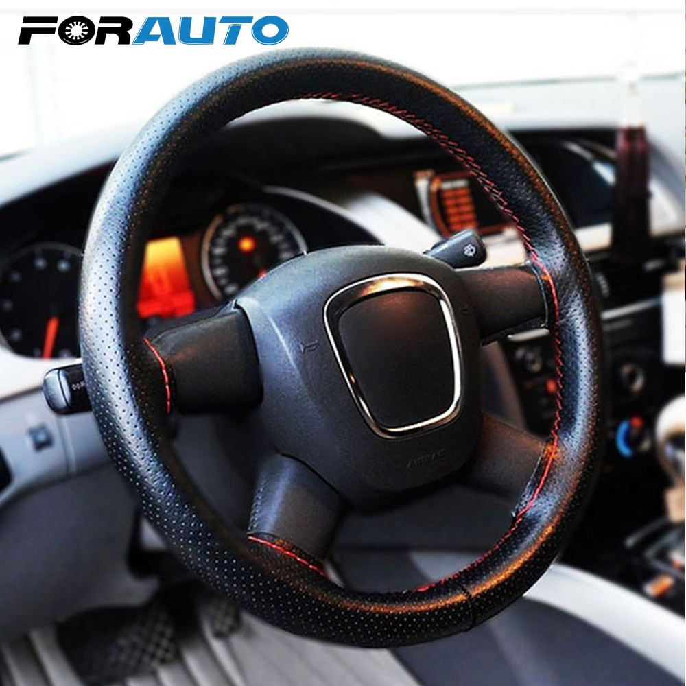 Best ideas about DIY Steering Wheel Cover
. Save or Pin 1PC Artificial leather DIY Car Steering Wheel Cover With Now.