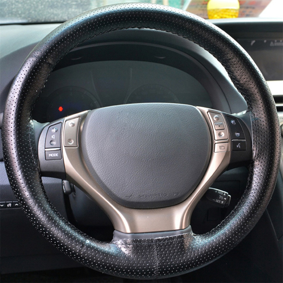 Best ideas about DIY Steering Wheel Cover
. Save or Pin DIY Genuine Leather Car Auto Steering Wheel Cover With Now.