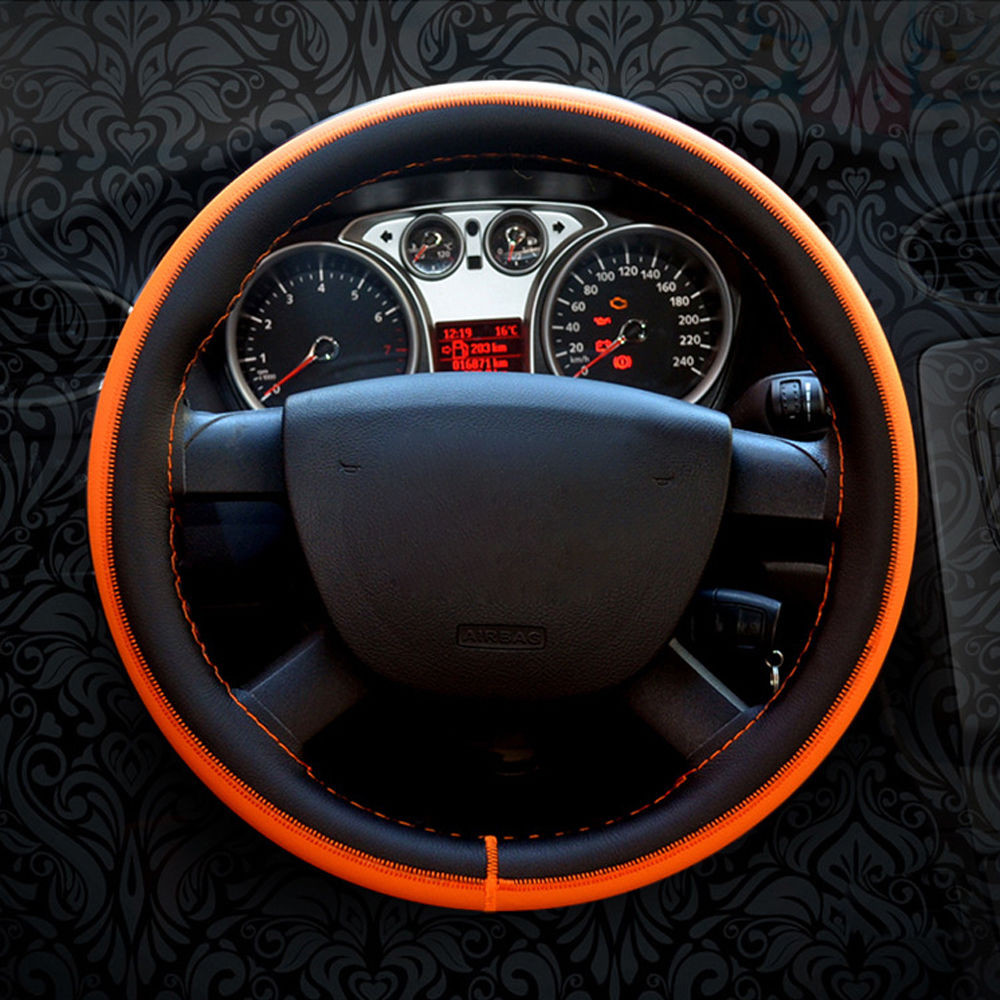 Best ideas about DIY Steering Wheel Cover
. Save or Pin 4 Colors Leather DIY Car Steering Wheel Cover Protector Now.