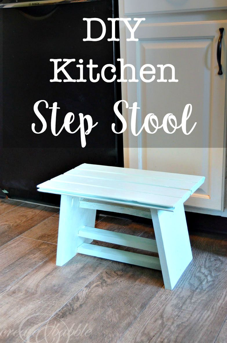 Best ideas about DIY Step Stool
. Save or Pin DIY Kitchen Step Stool Create and Babble Now.