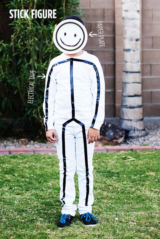 Best ideas about DIY Stick Figure Costume
. Save or Pin 36 Last Minute DIY Halloween Costumes DIY Joy Now.