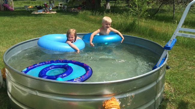 Best ideas about DIY Stock Tank Pool
. Save or Pin Stay Cool with a DIY Stock Tank Pool • The Bud Decorator Now.