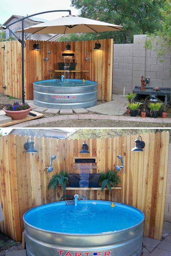 Best ideas about DIY Stock Tank Pool
. Save or Pin DIY Galvanized Stock Tank Pool to Beat The Summer Heat Now.