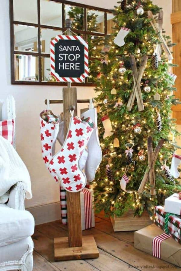 Best ideas about DIY Stocking Holder
. Save or Pin 14 Stocking Holders to Buy or DIY The Handyman s Daughter Now.