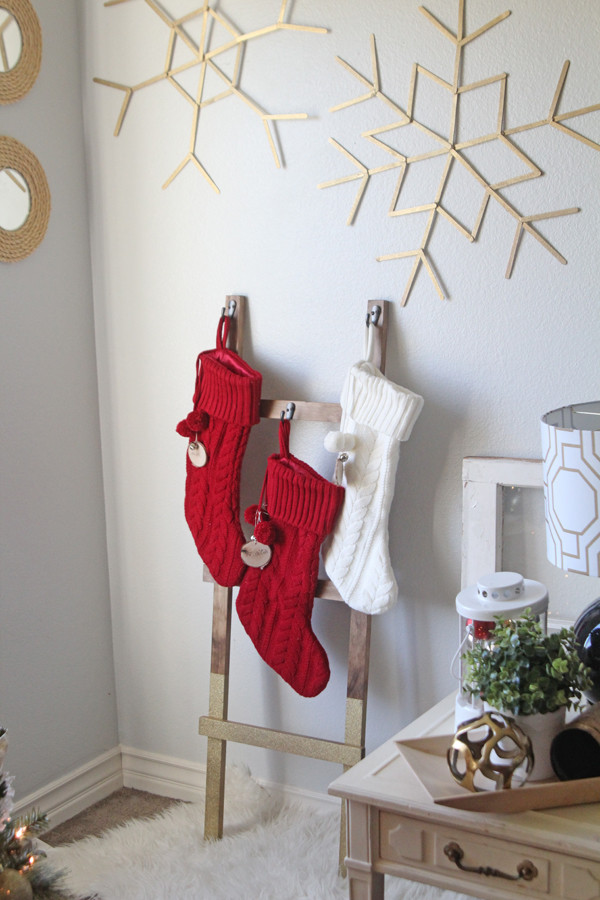 Best ideas about DIY Stocking Holder
. Save or Pin How to Make a DIY Ladder Stocking Holder The Home Depot Now.