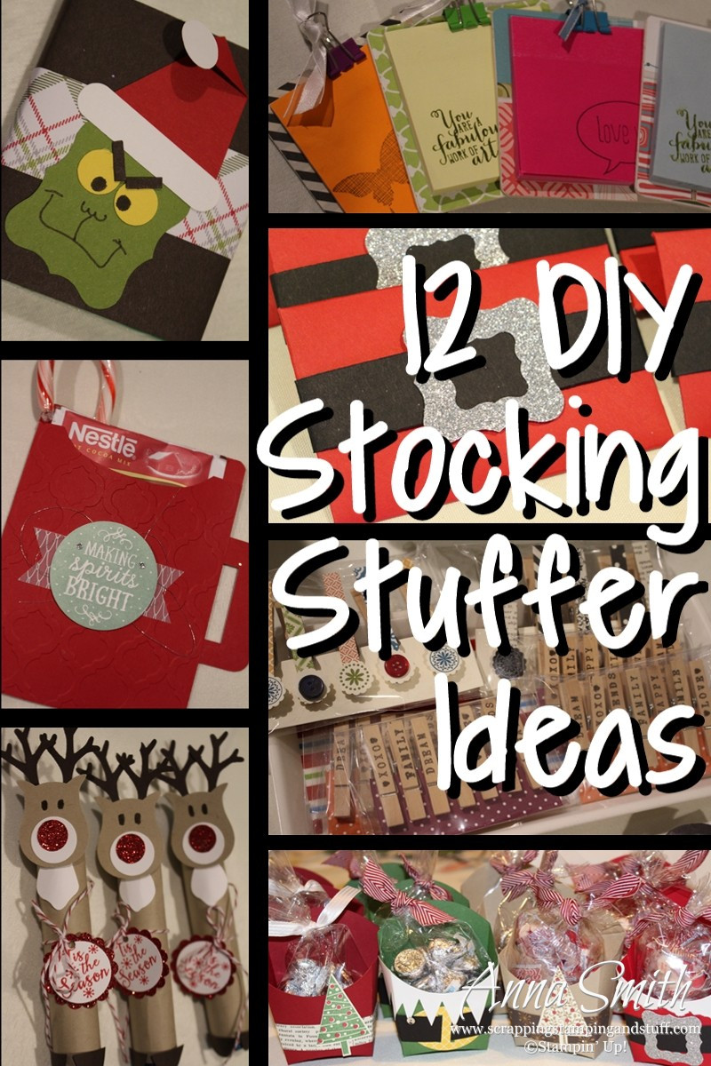 Best ideas about DIY Stocking Stuffers
. Save or Pin 12 DIY Stocking Stuffer Ideas Scrapping Stamping and Stuff Now.