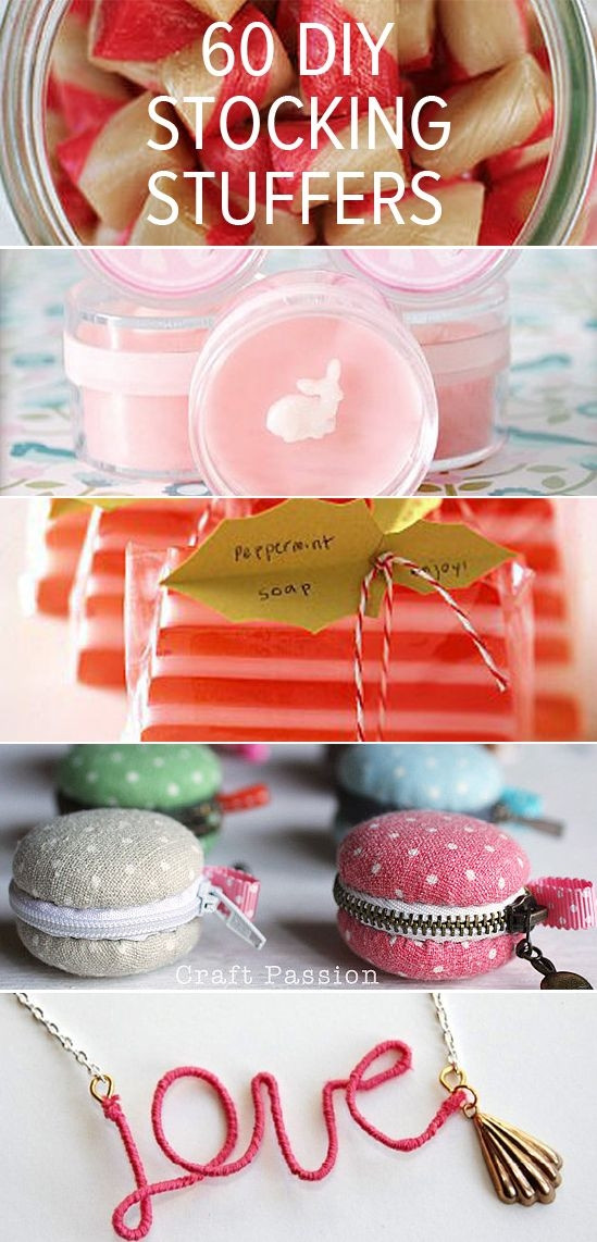 Best ideas about DIY Stocking Stuffers
. Save or Pin 60 Awesome DIY Stocking Stuffers Now.