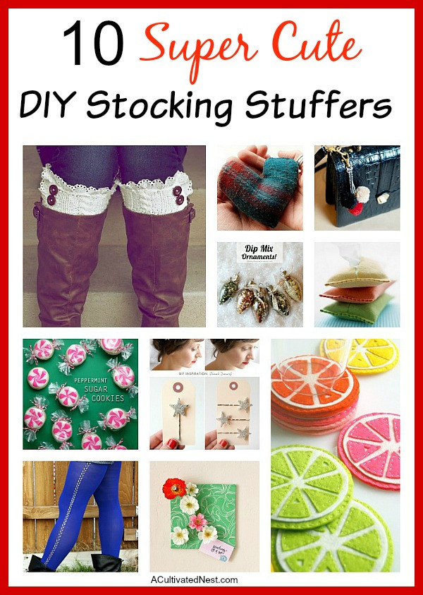 Best ideas about DIY Stocking Stuffers
. Save or Pin 10 DIY Stocking Stuffers Now.