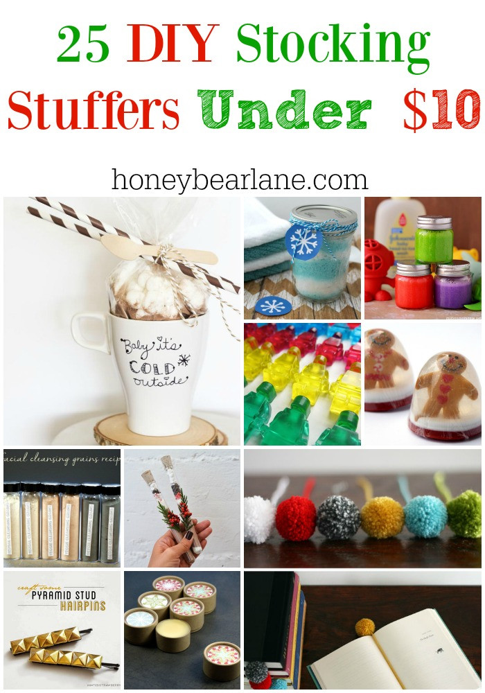 Best ideas about DIY Stocking Stuffers
. Save or Pin 25 DIY Stocking Stuffers Under $10 Honeybear Lane Now.
