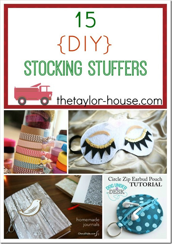 Best ideas about DIY Stocking Stuffers
. Save or Pin 15 DIY Stocking Stuffer Ideas Now.