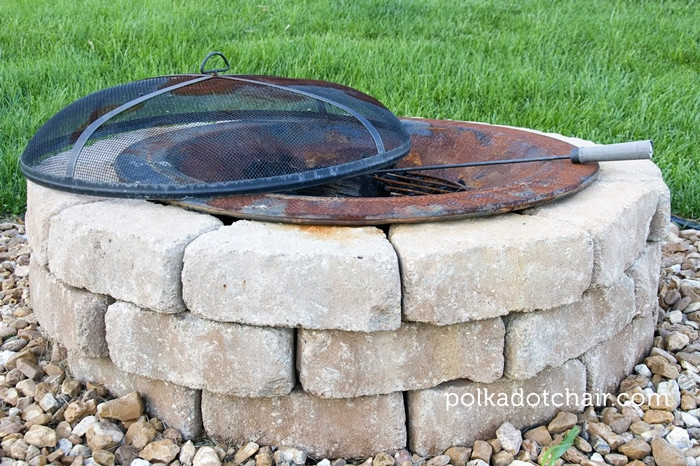 Best ideas about DIY Stone Fire Pit
. Save or Pin DIY Outdoor Firepit Seating on polka dot chair blog Now.