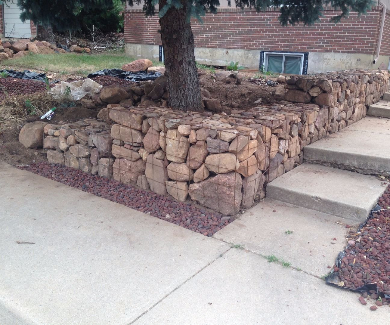 Best ideas about DIY Stone Wall
. Save or Pin Cheap DIY Gabion baskets 4 Now.