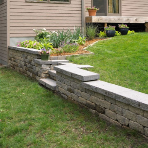 Best ideas about DIY Stone Wall
. Save or Pin DIY Retaining wall in the garden simple and practical guide Now.