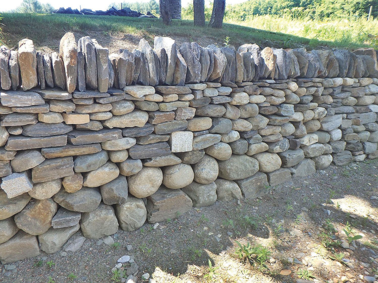 Best ideas about DIY Stone Wall
. Save or Pin Henry Homeyer Tips for building a stone retaining wall Now.