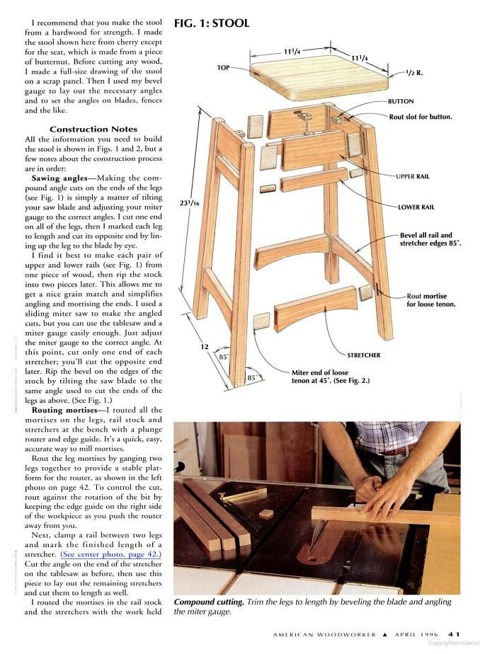 Best ideas about DIY Stools Plans
. Save or Pin Free Bar Stool Plans 1 plans in 2019 Now.
