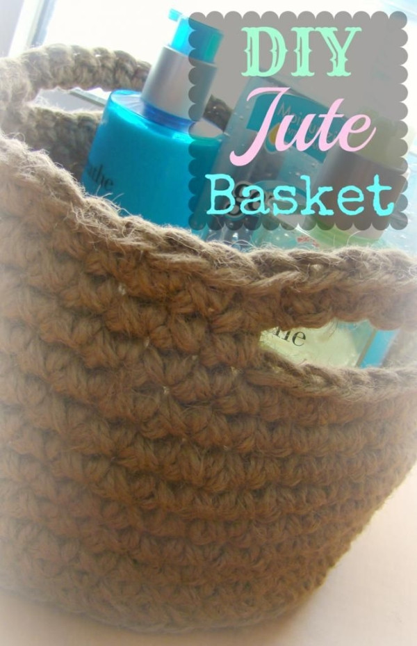 Best ideas about DIY Storage Basket
. Save or Pin DIY Jute Storage Basket Free Pattern Now.