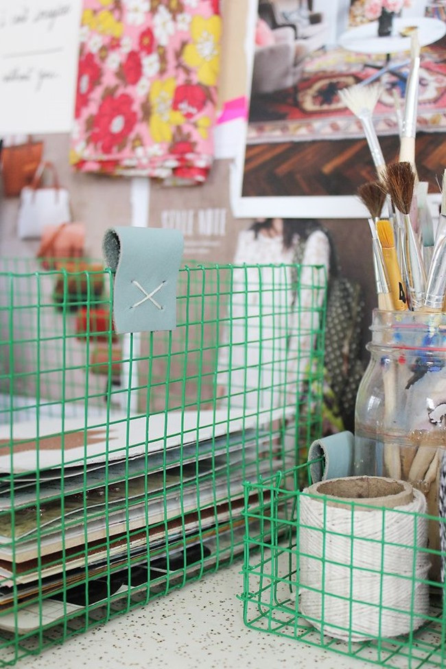 Best ideas about DIY Storage Basket
. Save or Pin DIY Wire Baskets for Craft Room Storage Now.