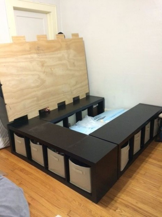 Best ideas about DIY Storage Bed Frame
. Save or Pin DIY Storage Bed Ideas for Small Places Now.
