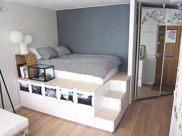 Best ideas about DIY Storage Bed Frame
. Save or Pin DIY Storage Bed Projects • The Bud Decorator Now.