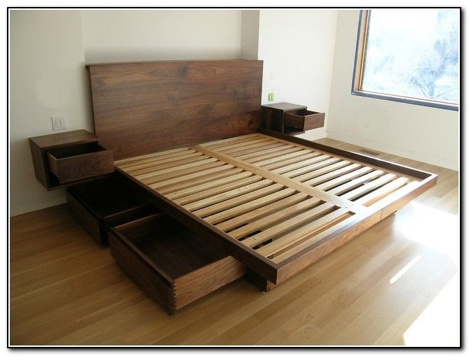 Best ideas about DIY Storage Bed Frames
. Save or Pin Diy Bed Frame With Storage Drawers Now.