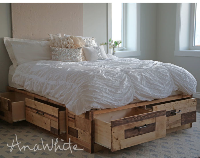 Best ideas about DIY Storage Bed Plans
. Save or Pin Ana White Now.