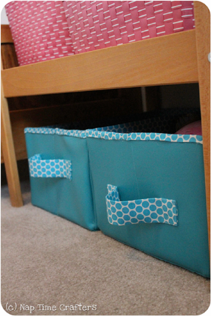 Best ideas about DIY Storage Bins
. Save or Pin Top 10 DIY Fabric Storage Bins Top Inspired Now.