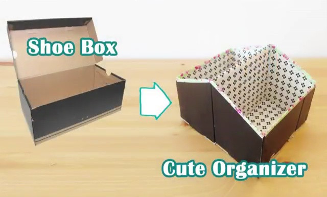 Best ideas about DIY Storage Box Ideas
. Save or Pin DIY Storage ideas Recycled Shoe box Organizer Craft Now.