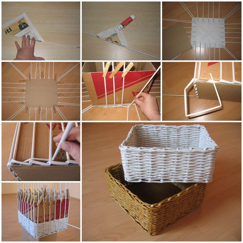 Best ideas about DIY Storage Box Ideas
. Save or Pin DIY Woven Paper Storage Box Now.