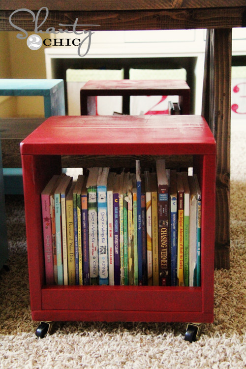 Best ideas about DIY Storage Cube
. Save or Pin Playroom Kids Table DIY Shanty 2 Chic Now.