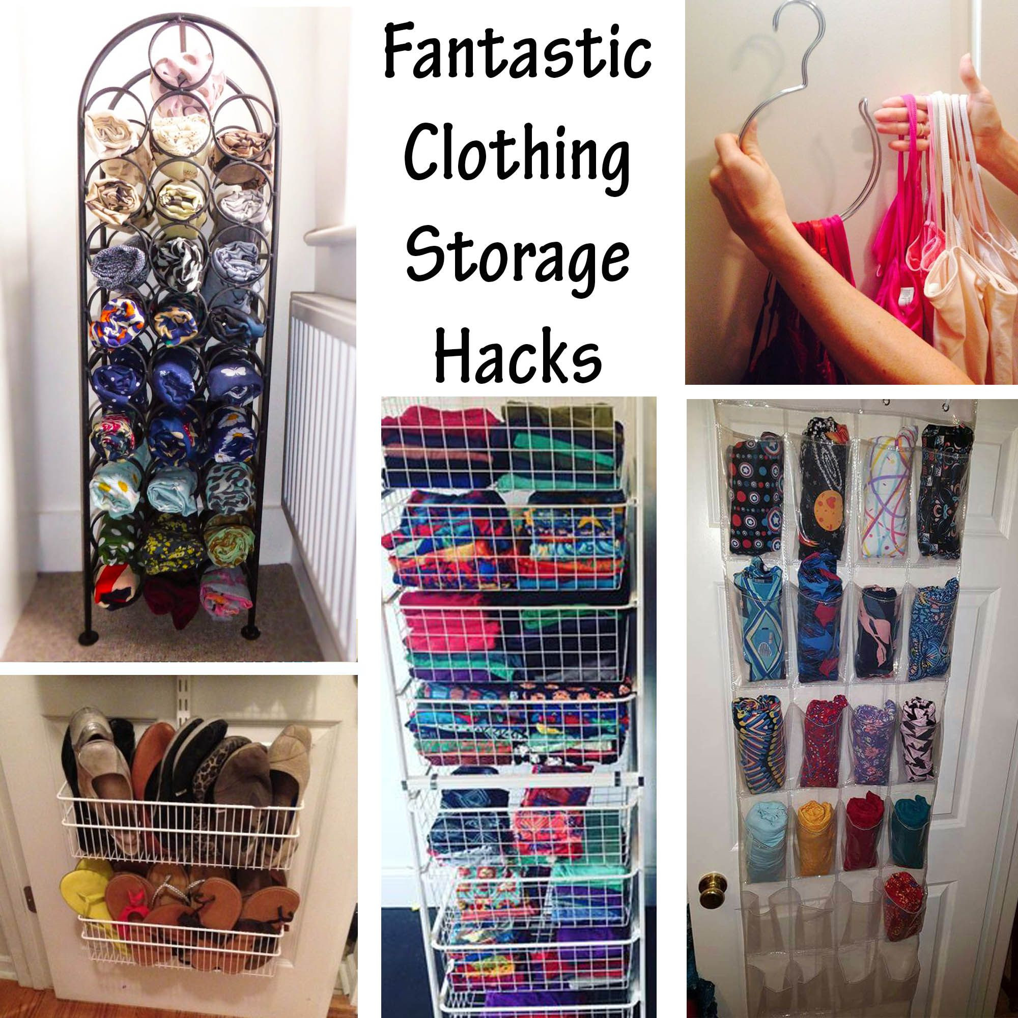 Best ideas about DIY Storage Ideas For Clothes
. Save or Pin FANTASTIC CLOTHING STORAGE HACKS Organization Now.