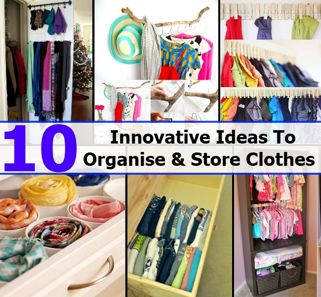 Best ideas about DIY Storage Ideas For Clothes
. Save or Pin 10 Awedsome And Innovative Ideas To Organise And Store Now.