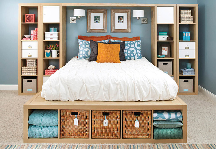 Best ideas about DIY Storage Ideas For Small Bedrooms
. Save or Pin 9 Storage Ideas for Small Bedrooms Now.