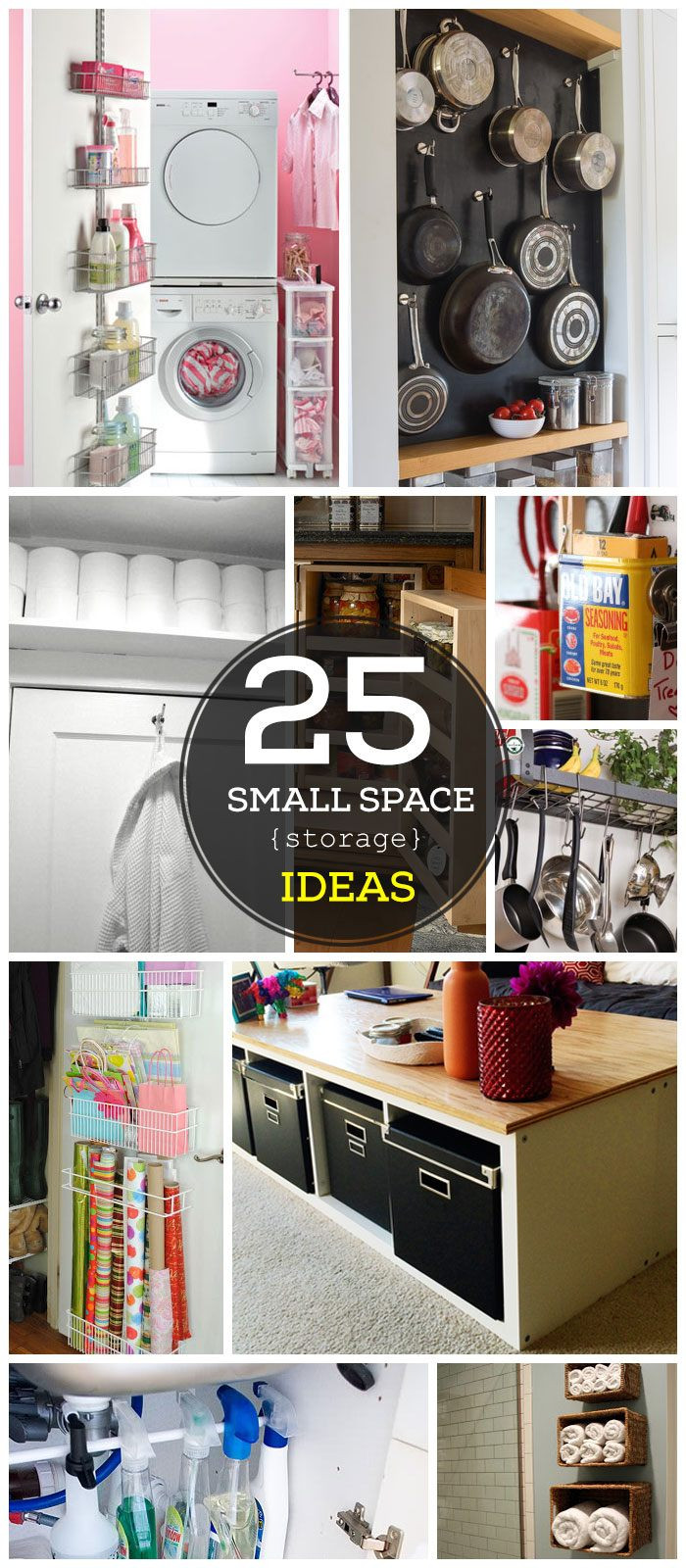 Best ideas about DIY Storage Ideas For Small Spaces
. Save or Pin 32 DIY Storage Ideas for Small Spaces Now.
